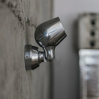 Adjustable Chrome Monitor Shape Exterior Wall Lamp Zawala Image - 5