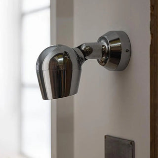 Adjustable Chrome Monitor Shape Exterior Wall Lamp Zawala Image - 7