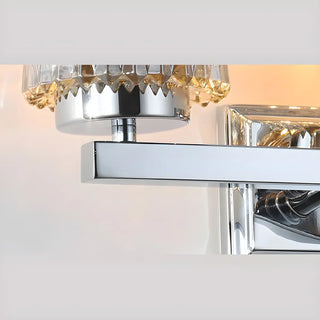 Elegant Prismatic Glass Cylinder 3-Light Vanity Light Zawala Image - 12
