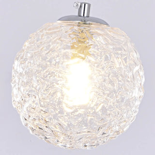 ZOWALA - Modern Cluster Bubble Clear Glass Pendant Light Chandelier Image - 18