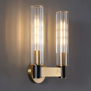 ZOWALA - Modern Crystal Brass Vanity Light Image - 6