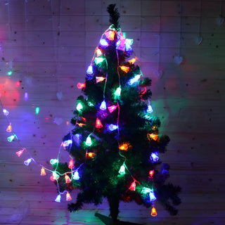 ZOWALA - Modern Clear Bell LED Deco String Light Image - 1