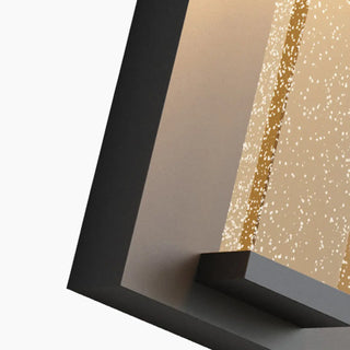 Modish Clear Rectangular Metal External LED Wall Light Zawala Image - 7