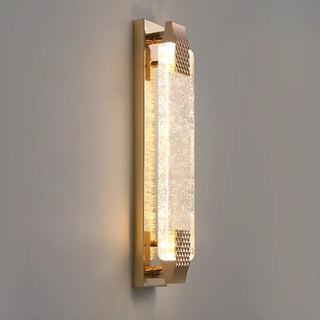 Modern Cylinder Clear Crystal Wall Sconce Light Zawala Image - 14