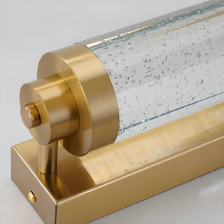 Modern Cylinder Clear Crystal Wall Sconce Light Zawala Image - 20