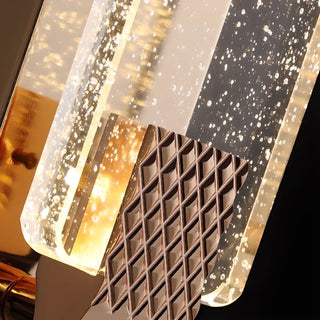 Modern Cylinder Clear Crystal Wall Sconce Light Zawala Image - 22