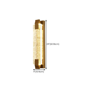 Modern Cylinder Clear Crystal Wall Sconce Light Zawala Image - 32