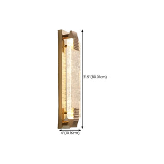 Modern Cylinder Clear Crystal Wall Sconce Light Zawala Image - 33