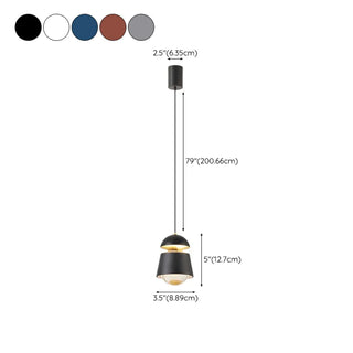 ZOWALA - Modern Metal LED Pendant Light Flexible Length #size