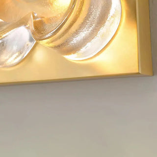 Flower-Shaped Gold Vanity Wall Sconce Light Zawala Image - 18