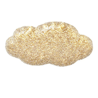 ZOWALA - Modern Clear Resin Cloud Flush Mount Light Image - 12
