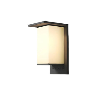 Waterproof Modern Clear Rectangle External Wall Light Zawala Image - 13