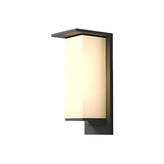 Waterproof Modern Clear Rectangle External Wall Light Zawala Image - 15
