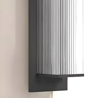 Waterproof Modern Clear Rectangle External Wall Light Zawala Image - 16