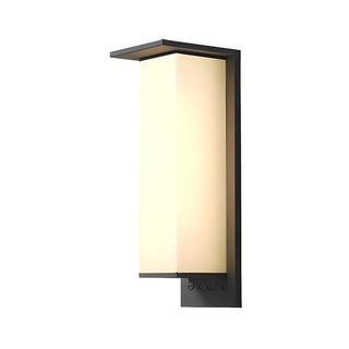 Waterproof Modern Clear Rectangle External Wall Light Zawala Image - 17