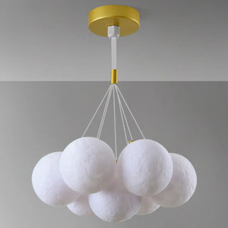 ZOWALA - Modern Globe Glass Ceiling Pendant Light Fixture Image - 9