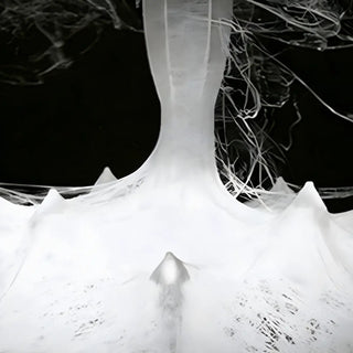 ZOWALA - Modern Cocoon White Drum Ambient Chandelier Image - 8