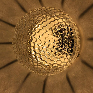 ZOWALA - Modern Cocoon White Drum Ambient Chandelier Image - 9