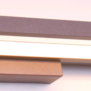 ZOWALA - Modern Coffee Curved LED Bathroom Vanity Light Image - 11