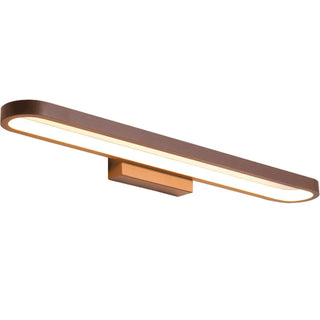 ZOWALA - Modern Coffee Curved LED Bathroom Vanity Light Image - 12