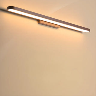ZOWALA - Modern Coffee Curved LED Bathroom Vanity Light Image - 8