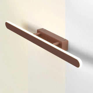 Pink Modern Rectangular Metal Bathroom Vanity Light Zawala Image - 7