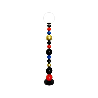 Colorful Round Ball Glass LED Modern Floor Lamp Zawala Image - 14