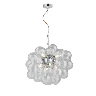 ZOWALA - Modern Colorful Glass Orb Chandelier Image - 12