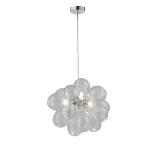 ZOWALA - Modern Colorful Glass Orb Chandelier Image - 9