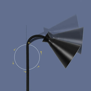 Adjustable Cone Colorful Modern Metal Floor Lamp Zawala Image - 7