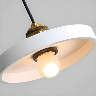 ZOWALA - Colorful Cone Pendant Light Set Modern Metal Design Image - 10