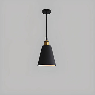 ZOWALA - Colorful Cone Pendant Light Set Modern Metal Design Image - 14