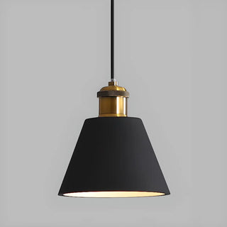 ZOWALA - Colorful Cone Pendant Light Set Modern Metal Design Image - 17