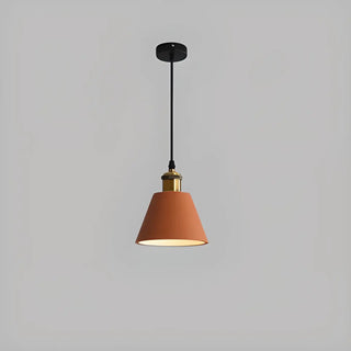 ZOWALA - Colorful Cone Pendant Light Set Modern Metal Design Image - 18