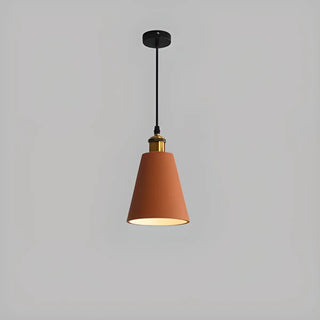 ZOWALA - Colorful Cone Pendant Light Set Modern Metal Design Image - 19