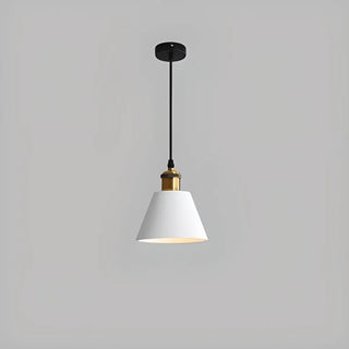 ZOWALA - Colorful Cone Pendant Light Set Modern Metal Design Image - 20