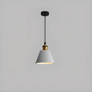 ZOWALA - Colorful Cone Pendant Light Set Modern Metal Design Image - 22