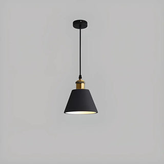 ZOWALA - Colorful Cone Pendant Light Set Modern Metal Design Image - 6