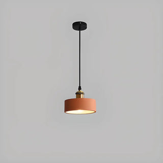 ZOWALA - Colorful Cone Pendant Light Set Modern Metal Design Image - 7