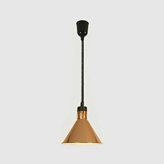 ZOWALA - Modern Colorful Cone Metal Dining Room Pendant Light Image - 26