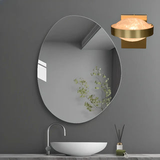 Modern Black Metal Frosted Glass Globe Wall Sconce Zawala Image - 2