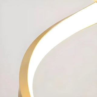 Artistic Spiral Wooden Acrylic Shade LED Table Lamp Zawala Image - 6