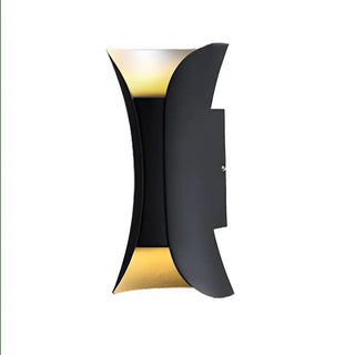 Waterproof Cruve Modern Exterior Up Down Wall Light Zawala Image - 10