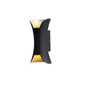 Waterproof Cruve Modern Exterior Up Down Wall Light Zawala Image - 8