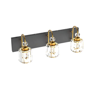 ZOWALA - Modern Crystal Metal Vanity Light Image - 10