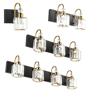 ZOWALA - Modern Crystal Metal Vanity Light Image - 14