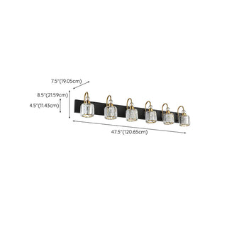 ZOWALA - Modern Crystal Metal Vanity Light Image - 21