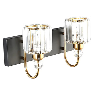 ZOWALA - Modern Crystal Metal Vanity Light Image - 8