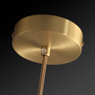 ZOWALA - Modern Crystal Gold Adjustable Pendant Light Image - 20