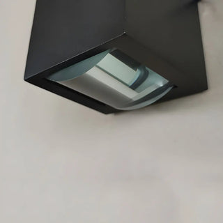 ZOWALA - Modern Outdoor Waterproof Rectangle Up Down Wall Light Image - 15